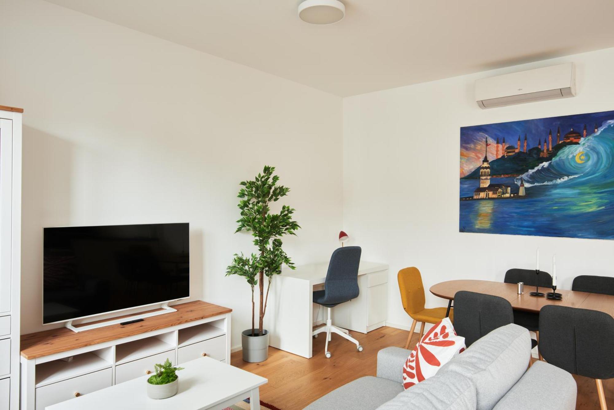 Apartament New Spacious Ultra-modern In Westbahnhof Wiedeń