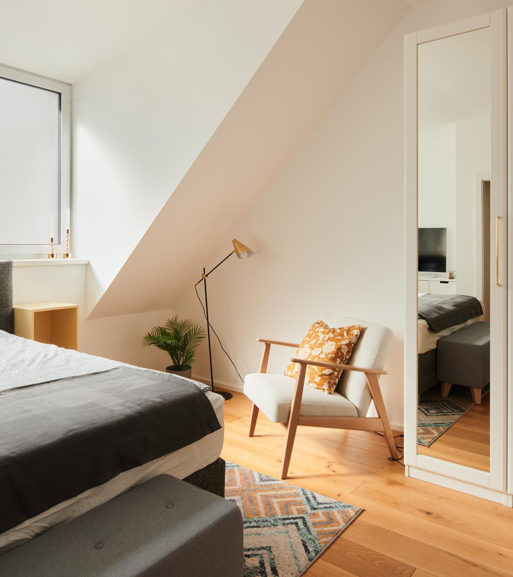 Apartament New Spacious Ultra-modern In Westbahnhof Wiedeń